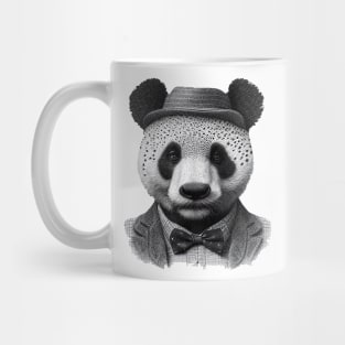 Gentleman panda Mug